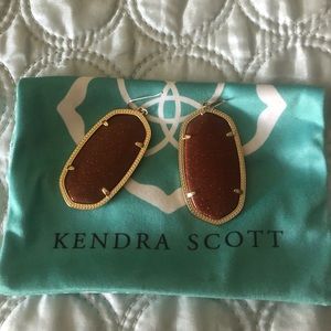 Kendra scott earrings, Danielle, sandstone